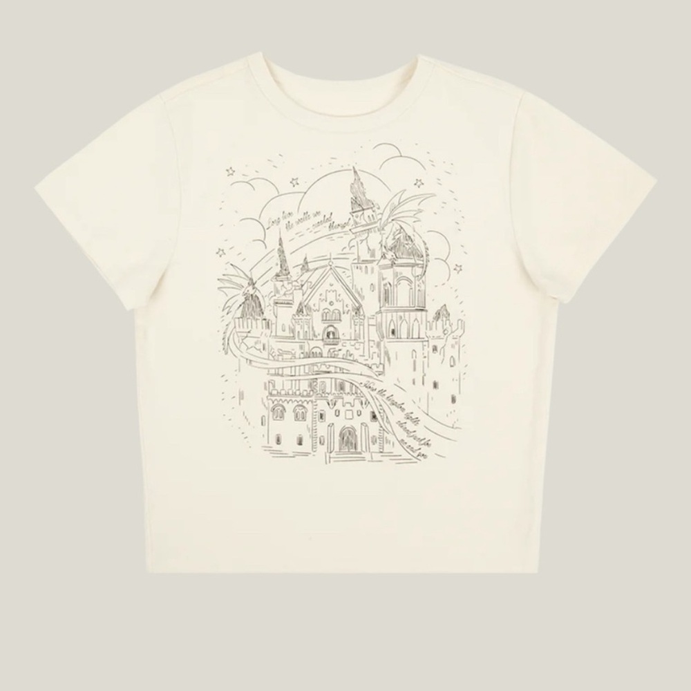 How The Kingdoms Light Shined TAYLOR SWIFT cream baby t-shirt